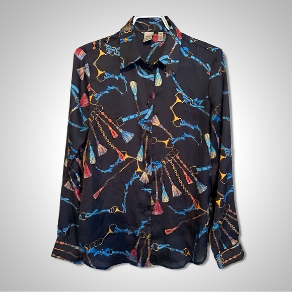 Tristan Tops - Tristan satiny blouse